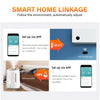 Image of Tuya Wifi Zigbee Smart Temperature And Humidity Sensor Smart Home Assistant Security Production Work With Alexa Google Home Shopping