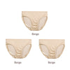 Image of SuyaDream 3pcs/lot Women Panties 100%Natural silk Low-rise Briefs Healthy Basic Everyday Wear Underwears 2022 New Intimates Shopping