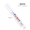 Image of 1X White Waterproof Cars Wheel Tire Oily Mark Pen Auto Rubber Tyre Paint Care Paint Cleaner Care Shampoo Polishes Painting Pens Shopping