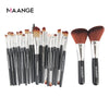 Image of MAANGE 15/22Pcs Beauty Makeup Brushes Set Cosmetic Foundation Powder Blush Eye Shadow Lip Blend Make Up Brush Tool Kit Maquiagem Shopping