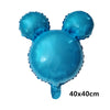 Image of Giant Disney Foil Balloon Mickey Mouse Balloons Minnie Birthday Party Decoration Kids Toy Baby Shower Ball Children Cartoon Gift Shopping