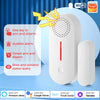 Image of Tuya Smart Home WiFi Door Sensor Alarm Window Door Open/Closed Detectors Security Protection Smart Life Voice for Alexa Google Shopping