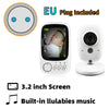 Image of 3.2 inch Wireless Video Color Baby Monitor High Resolution Baby Nanny Security Camera  Night Vision Temperature Monitoring Shopping