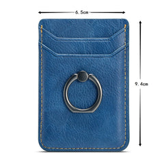 Smartphone Ring Socket Stand Holder for Phone Wallet Credit Card Pocket 3M Adhesive Sticker Phone Pouch Bag Case Cover Gadgets