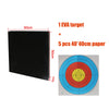 Image of Archery Black EVA Foam Target Self Healing 2-Sided 20x20x2.4 inch Compound Recurve Bow Hunting Arrows Target Paper for Shooting Shopping