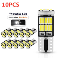 2/6/10pcs T10 W5W 194 501 Led Canbus No Error Car Interior Light T10 26 SMD 4014 Chip Pure White Instrument Lights Bulb Lamp Shopping