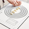 Image of 60/50/40cm Silicone Pad Baking Mat Sheet Kneading Dough Mat For Kitchen Rolling Dough Pizza Large Dough Non-Stick Maker Holder Shopping