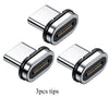 Image of FONKEN 24Pins USB 4 Magnetic Adapter Type C 140W for Macbook Pro Air Samsung 40G 20G 8K@60Hz USB C Fast Charge Magnet Converter Shopping