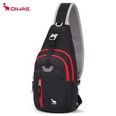 OIWAS Casual Crossbody Chest Bag Sling Shoulder Men's Bag One Strap Lightweight Male Bags Pouch DayPack for Men Travel Sport Shopping