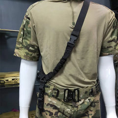 Shot Gun Belt Hunting Accessories Tactical Gear Tactical Single Point Gun Sling Shoulder Strap Rifle Rope Belt with Metal Buckle