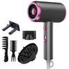 Image of Hair Dryer with Diffuser Blow Dryer Comb Brush 1800W Ionic Hair Dryers with DiffuserConstant Temperature Hair Care Without Dama Shopping