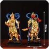 Image of Character Statue, Guan Gong, Wei Tuo, Statue, Buddhist Supplies, Resin Crafts, Home Decorations, Holiday Gifts Shopping