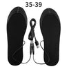 Image of USB Rechargeable Heated Insoles Size 35-46 DIY Customizable Electric Heated Shoes Pad for Outdoor Skiing Winter Foot Warmers Shopping