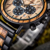 Image of BOBO BIRD Wooden Watch Men erkek kol saati Luxury Stylish Wood Timepieces Chronograph Military Quartz Watches Custom Wood Gift Shopping