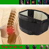 Image of Adjustable Tourmaline Self-heating Magnetic Therapy Waist Belt Lumbar Support Back Waist Support Brace Double Banded aja lumbar Shopping