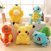 Image of 20cm Pokemon Stuffed Plush Toys Kawaii Pikachu Raichu Jenny Turtle Anime Doll Kids Birthday Christmas Gift Shopping