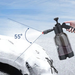 2L Car Wash Spray Bottle Foam Wash Sprayer Hand Pump Foam Sprayer Car Air Pressure Spray Washer Nozzle Can Auto Window Cleaning