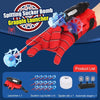 Image of Movie Cosplay Launcher Spider Silk Glove Web Shooters Recoverable Wristband Halloween Prop Toys For Children Shopping