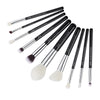 Image of Jessup 10pcs Makeup Brushes Set Beauty tools Make up Brush Cosmetic Foundation Powder Definer Blending Eyeshadow Wing Liner Shopping