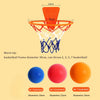 Image of Diameter 24/22/18cm Silent High Density Foam Sports Ball Indoor Mute Basketball Soft Elastic Ball Children Sports Toy Games Shopping