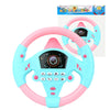 Image of Infant Shining Eletric Simulation Steering Wheel Toy with Light Sound Kids Early Educational Stroller Steering Wheel Vocal Toys Shopping