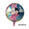 Image of Giant Disney Foil Balloon Mickey Mouse Balloons Minnie Birthday Party Decoration Kids Toy Baby Shower Ball Children Cartoon Gift Shopping