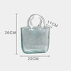 Image of Creative Clear Glass Vases Fish Tank Decoration Bubble Flower Handbag Bag Glass Jar For Table Centerpieces Floral Arrangement Shopping