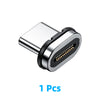 Image of FONKEN 24Pins USB 4 Magnetic Adapter Type C 140W for Macbook Pro Air Samsung 40G 20G 8K@60Hz USB C Fast Charge Magnet Converter Shopping