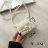 Image of Mini Pearl Bag Handmade Vintage EVA Beaded Fashion Banquet Party Shoulder Bag Female 2019 Wedding Bags Luxury Women's Coin Purse Shopping