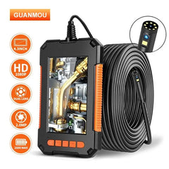 Industrial Endoscope Camera 1080P 4.3 "Single Dual Lens HD1080P Car Inspection Borescope IP68 Waterproof Sewer Camera With LED Shopping