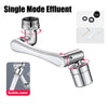 Image of Stainless steel Universal 1080 °Swivel Robotic Arm Swivel Extension Faucet Aerator Kitchen Sink Faucet Extender 2Water Flow Mode Shopping