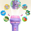 Image of 10 Cards Cartoon Projection Flashlight 80 Patterns Creative Children Flashlight Toy Projector Baby Toys Bedtime Story Book Shopping