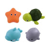 Image of Baby Cute Animals Bath Toy Swimming Water LED Light Up Toys Soft Rubber Float Induction Luminous Frogs for Kids Play Funny Gifts Shopping