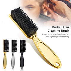 Plastic Handle Hairdressing Soft Hair Cleaning Brush Barber Neck Duster Broken Hair Remove Comb Hair Styling Tools Comb Shopping