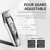 Image of Kemei-5027 Professional Hair Clipper Beard Trimmer for Men Adjustable Speed LED Digital Carving Clippers Electric Razor KM-5027 Shopping