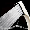 Image of ZhangJi 300 Holes High Pressure Rainfall Shower Head Water Saving 3 Color Chrome Black White Sprayer Nozzle Bathroom Accessories - Shopping