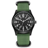 Image of Air Force Field Watch Fabric Strap 24 Hours Display Japan Quartz Movement 42mm Dial Shopping