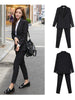 Image of Work Pantsuits OL 2 Piece Set For Women Business Interview Uniform Slim Blazer And Pencil Pants Office Lady Suit Female Outfits Shopping