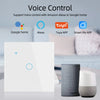 Image of WiFi Smart Switch EU Light Wall Touch Switch 220V Need Neutral Wire Tuya Smart Life Work with Alexa Google Home 1/2/3/4 Gang Shopping