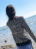 Image of Autumn Winter Women Sweaters Leopard Knitted Pullovers Long Sleeve Contrast Color Crewneck Jumpers Sweter Mujer C- 026 Shopping