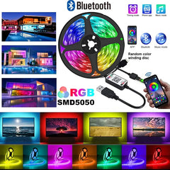 Background Atmosphere Light Strips 5050rgb Color Bluetooth 5v Light Set TV Bedside Bar Atmosphere Light Shopping