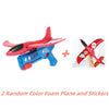 Image of Airplane Toy, One-Click Ejection Model Foam Airplane with 1 Pack Large Throwing Foam Plane, Flying Toy for Kids Boys Gift Shopping