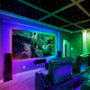 Image of LED Strip Lights RGB APP Control Color Changing Lights with 24 Keys Remote Mode for Room Decoration Bluetooth TV SMD5050 RGB Shopping