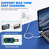 Image of FONKEN 24Pins USB 4 Magnetic Adapter Type C 140W for Macbook Pro Air Samsung 40G 20G 8K@60Hz USB C Fast Charge Magnet Converter Shopping