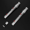 Image of TXQSABER 2pcs Double Darth Maul Smooth Swing Lightsaber Handle+Blade Saber Metal Hilt Heavy Fighting RGB Light Jedi Laser Sword Shopping