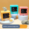 Image of Mini Bank Money Box Retro Atm Rotating Password Cash Coins Saving Box Bank Safe Box Automatic Deposit Banknote Christmas Gift Shopping