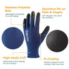 Image of 3pairs Ultra-Thin PU Coated Work Gloves,Excellent Grip,Nylon Shell Black Polyurethane Coated Safety Work Gloves, Knit Wrist Cuff Shopping