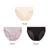 Image of SuyaDream 3pcs/lot Women Panties 100%Natural silk Low-rise Briefs Healthy Basic Everyday Wear Underwears 2022 New Intimates Shopping