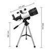 Image of 70mm Table Astronomical Telescope 150X Beginners Monocular Moon-watching Telescope with Tripod Child Birthday Gift Telescope Shopping