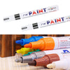 Image of 1X White Waterproof Cars Wheel Tire Oily Mark Pen Auto Rubber Tyre Paint Care Paint Cleaner Care Shampoo Polishes Painting Pens Shopping